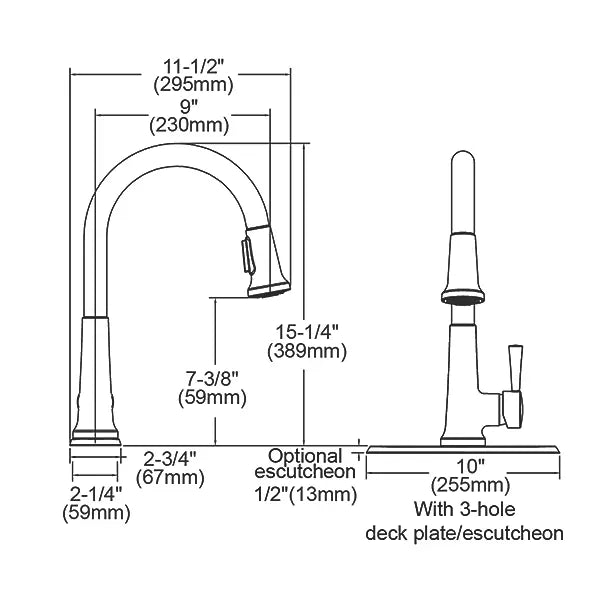 Brass Chrome Kitchen Faucet Chrome 6