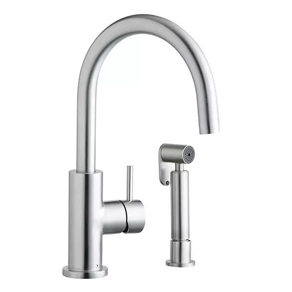 Stainless Steel Stainless Steel Kitchen Faucet Stainless Steel 1