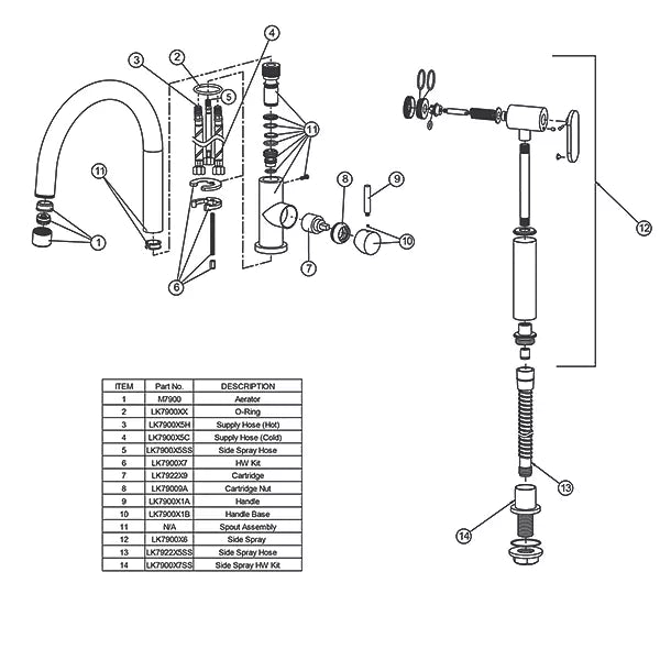 Stainless Steel Stainless Steel Kitchen Faucet Stainless Steel 5