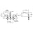 Chrome plated Brass Chrome Bathroom Faucet Chrome 3