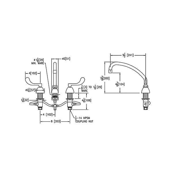 Chrome plated Brass Chrome Bathroom Faucet Chrome 2