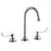 Chrome plated Brass Chrome Kitchen Faucet Chrome 1