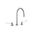 Chrome plated Brass Chrome Kitchen Faucet Chrome 1