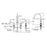 Chrome plated Brass Chrome Bathroom Faucet Chrome 2
