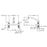 Chrome plated Brass Chrome Bathroom Faucet Chrome 2