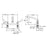 Chrome plated Brass Chrome Bathroom Faucet Chrome 2