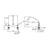 Chrome plated Brass Chrome Bathroom Faucet Chrome 3
