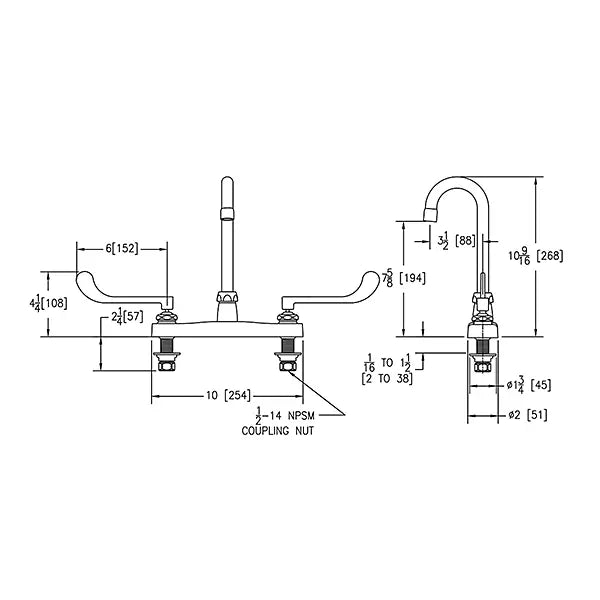 Chrome plated Brass Chrome Kitchen Faucet Chrome 2