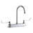 Chrome plated Brass Chrome Kitchen Faucet Chrome 1