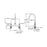 Chrome plated Brass Chrome Kitchen Faucet Chrome 2