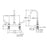 Chrome plated Brass Chrome Kitchen Faucet Chrome 3