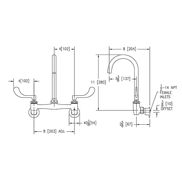 Chrome plated Brass Chrome Plated Brass Kitchen Faucet Chrome plated Brass 3