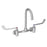 Chrome plated Brass Chrome Plated Brass Kitchen Faucet Chrome plated Brass 1
