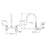 Chrome plated Brass Chrome Plated Brass Kitchen Faucet Chrome plated Brass 3