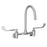 Chrome plated Brass Chrome Plated Brass Kitchen Faucet Chrome plated Brass 1