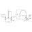 Chrome plated Brass Chrome Plated Brass Kitchen Faucet Chrome plated Brass 3