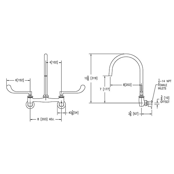 Chrome plated Brass Chrome Plated Brass Kitchen Faucet Chrome plated Brass 3