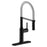 Avado Brass Matte Black Kitchen Faucet Matte Black 3