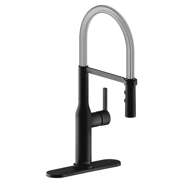 Avado Brass Matte Black Kitchen Faucet Matte Black 3