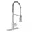 Avado Brass Chrome Kitchen Faucet Chrome 2