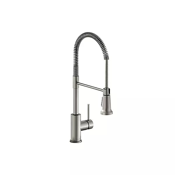 Avado Brass Lustrous Steel Kitchen Faucet Lustrous Steel 1