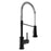 Avado Brass Matte Black Kitchen Faucet Matte Black 1