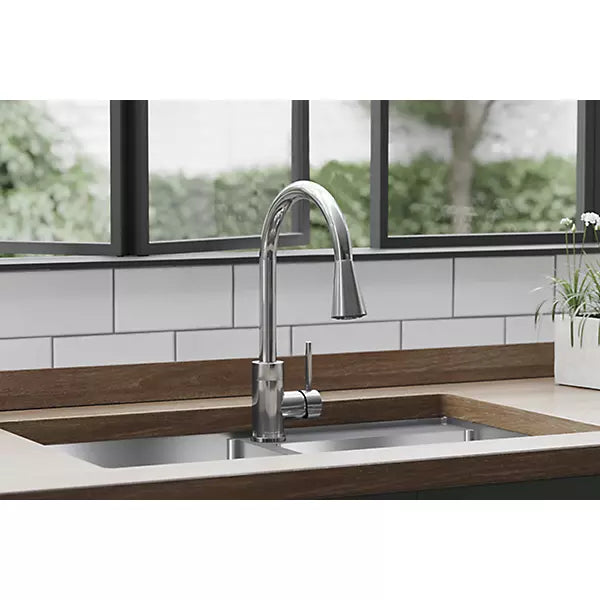 Avado Brass Chrome Kitchen Faucet Chrome 3