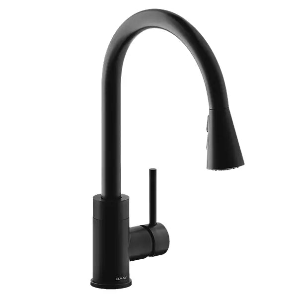 Avado Brass Matte Black Kitchen Faucet Matte Black 1