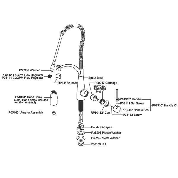 Avado Brass Chrome Kitchen Faucet Chrome 4