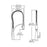 Avado Brass Lustrous Steel Kitchen Faucet Lustrous Steel 3