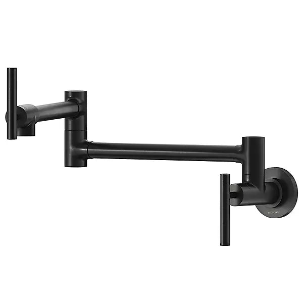 Avado Brass Black Stainless Kitchen Faucet Black Stainless 4