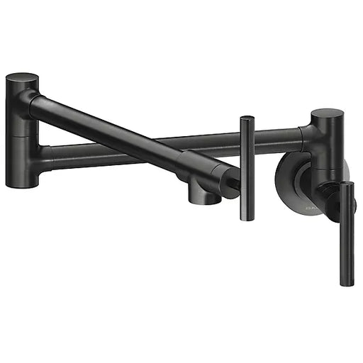Avado Brass Black Stainless Kitchen Faucet Black Stainless 1