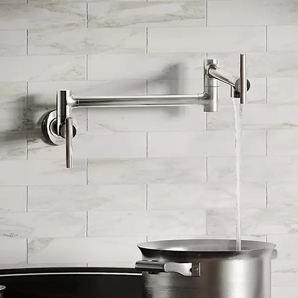 Avado Brass Chrome Kitchen Faucet Chrome 3