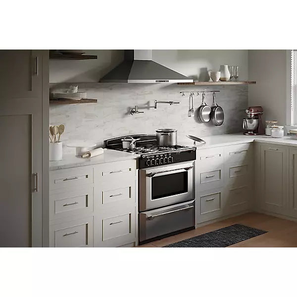 Avado Brass Lustrous Steel Kitchen Faucet Lustrous Steel 2