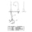 Chrome plated Brass Chrome Bathroom Faucet Chrome 5
