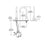 Chrome plated Brass Chrome Bathroom Faucet Chrome 6