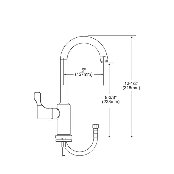 Chrome plated Brass Chrome Kitchen Faucet Chrome 3
