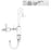 Chrome plated Brass Chrome Kitchen Faucet Chrome 2