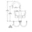 Chrome plated Brass Chrome Kitchen Faucet Chrome 3