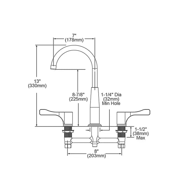 Chrome plated Brass Chrome Kitchen Faucet Chrome 3