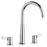 Chrome plated Brass Chrome Kitchen Faucet Chrome 1
