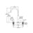 Chrome plated Brass Chrome Kitchen Faucet Chrome 3