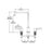 Chrome plated Brass Chrome Kitchen Faucet Chrome 3
