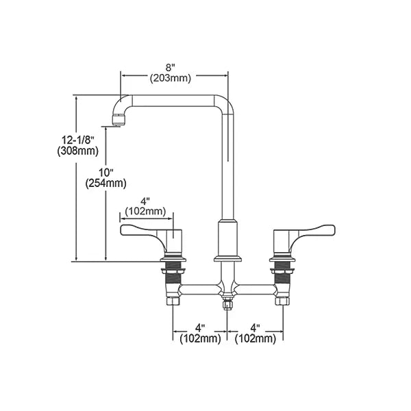 Chrome plated Brass Chrome Kitchen Faucet Chrome 3