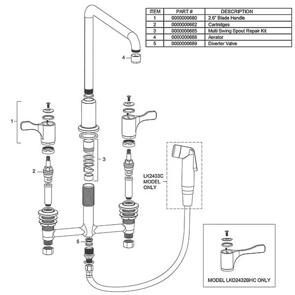 Chrome plated Brass Chrome Kitchen Faucet Chrome 2
