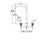 Chrome plated Brass Chrome Kitchen Faucet Chrome 3