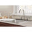 Chrome plated Brass Chrome Kitchen Faucet Chrome 2