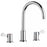 Chrome plated Brass Chrome Kitchen Faucet Chrome 1