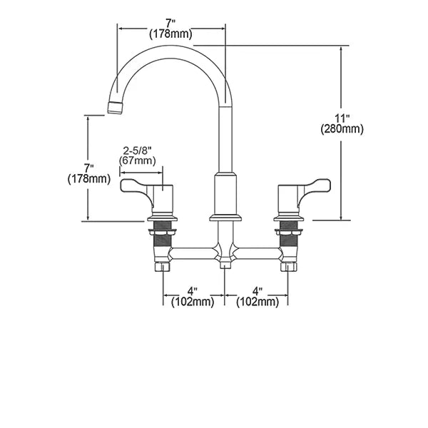 Chrome plated Brass Chrome Kitchen Faucet Chrome 4