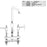 Chrome plated Brass Chrome Kitchen Faucet Chrome 2